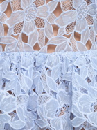 SELF-PORTRAIT Organza Lace Mini Dress