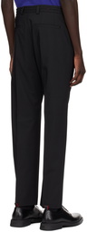 Hugo Black Drawstring Trousers