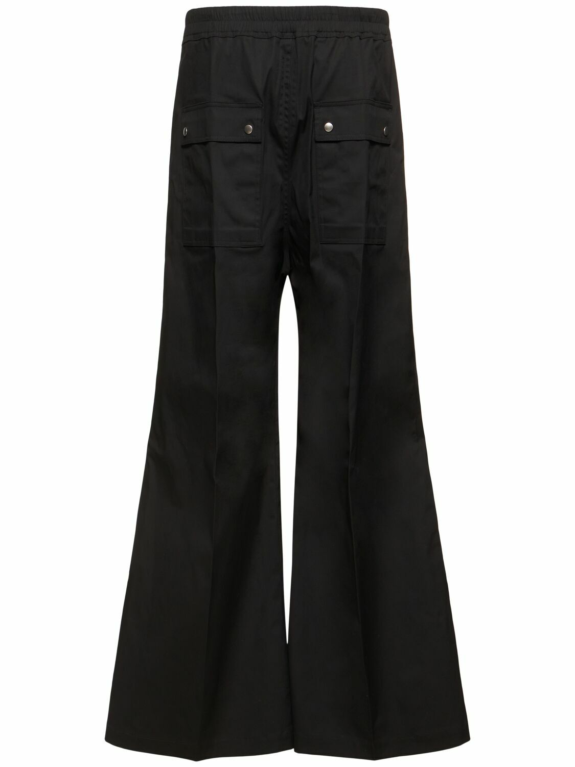 rick owens porterville bela カーゴベラ　44 Black Porterville Double Jumbo Belas Cargo Pants by Rick