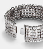 Suzanne Kalan 18kt white gold bracelet with diamonds