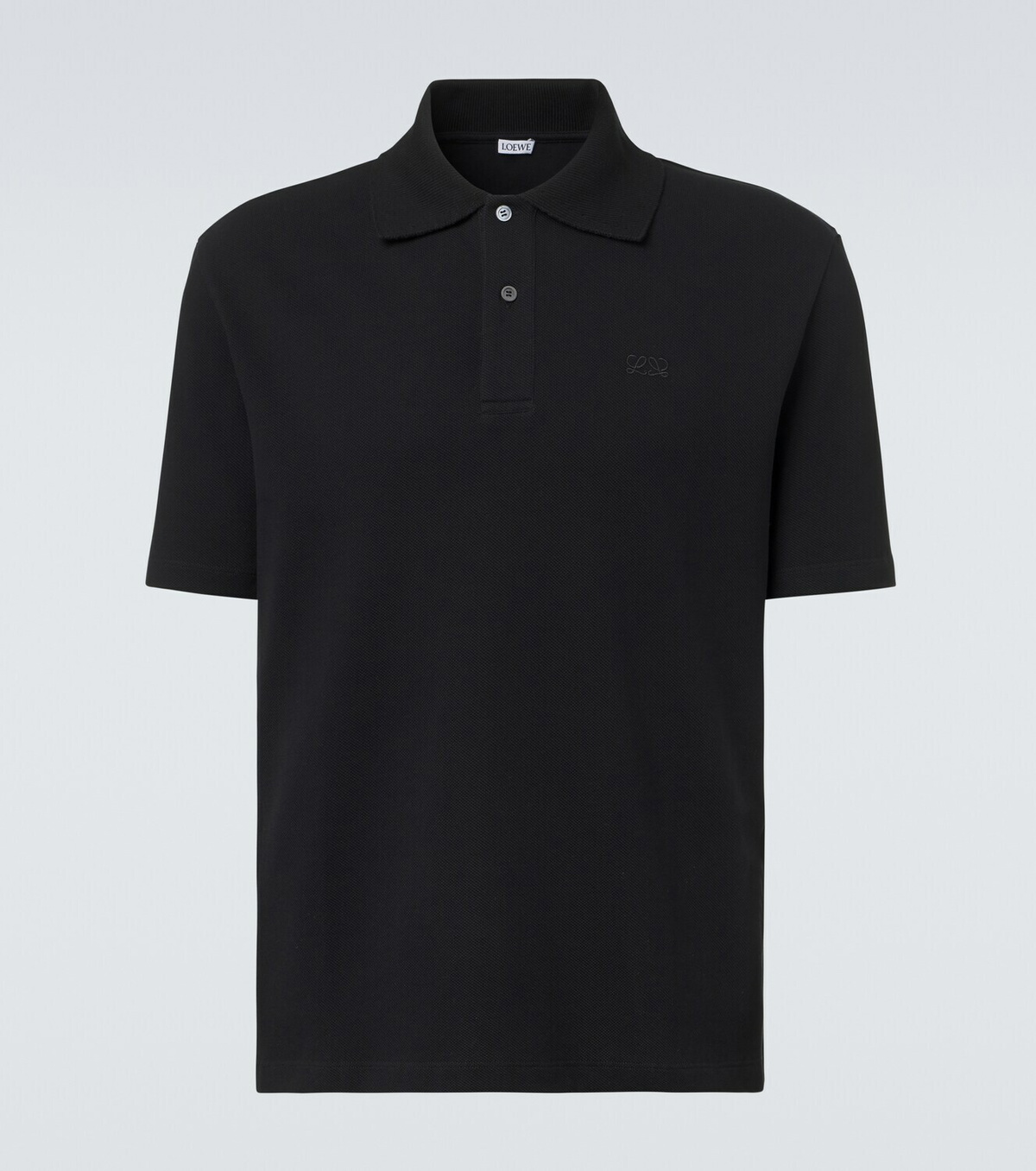 Loewe Double L cotton piqué polo shirt
