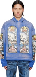 Who Decides War Blue Chalice Hoodie