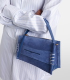 JW Anderson Loafer Small suede shoulder bag