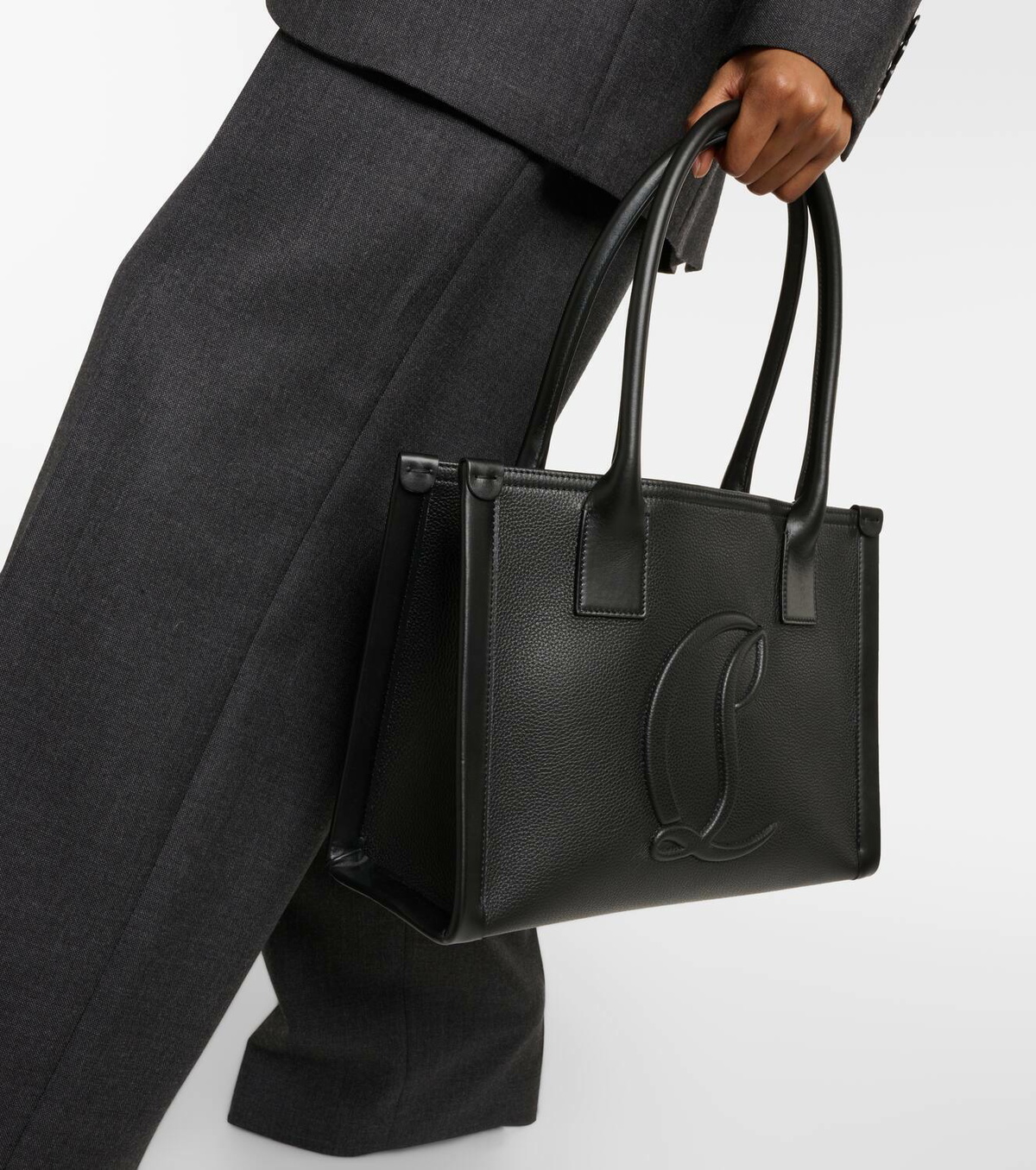 Christian Louboutin By My Side Large leather tote bag Christian