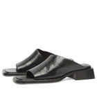 MIISTA Women's Alendra Asymmetric Sandals in Black