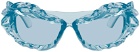Ottolinger Blue Twisted Sunglasses