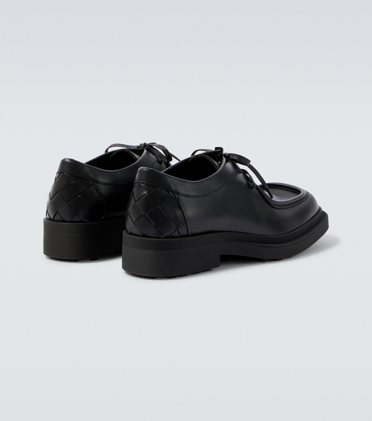 Bottega Veneta Ben Intrecciato leather Derby shoes