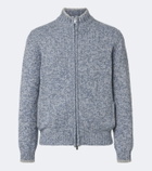 Fedeli Alpaca and wool cardigan