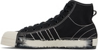 Y-3 Black Nizza Hi Sneakers