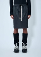 Moncler + Rick Owens Drawstring Midi Kilt Shorts