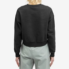 Napapijri Women's Box Cropped Sweat in Black