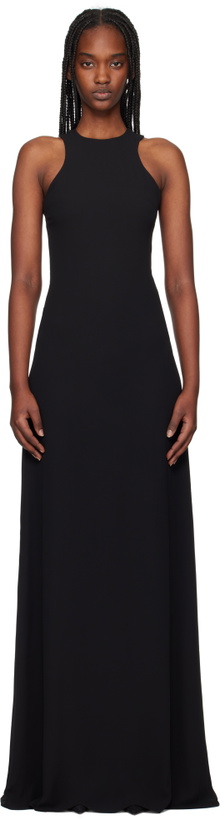 Mnot Black Triangle Top Maxi Dress Monot