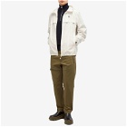 Moncler Men's Ifaty Rainwear Logo Jacket in White
