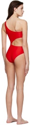 Solid & Striped Red 'The Claudia' One-Piece Swimsuit
