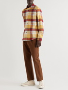 Portuguese Flannel - Happy Checked Cotton-Flannel Shirt - Yellow