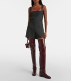 Gucci Cutout wool romper