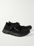 Salomon - Marie-Jeanne Nubuck-Trimmed Mesh Sneakers - Black