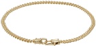 Tom Wood Gold Curb Chain M Bracelet