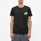Moncler Men's Multi Logo T-Shirt in Black