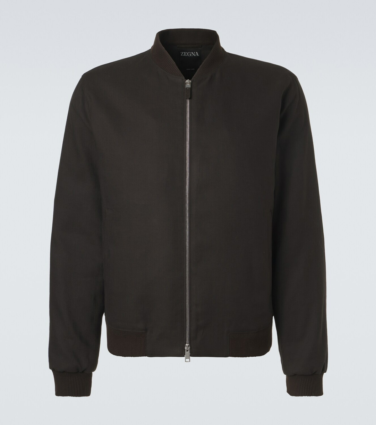 Zegna Linen bomber jacket