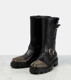 Jimmy Choo Biker II leather ankle boots