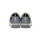 Fendi Grey Patent Fancy Sneakers