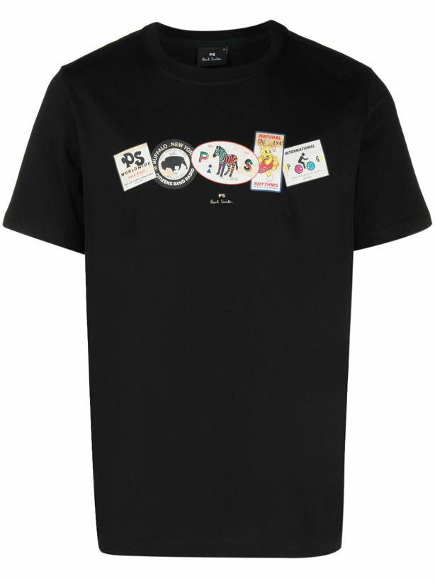 Photo: PS PAUL SMITH - Printed Cotton T-shirt