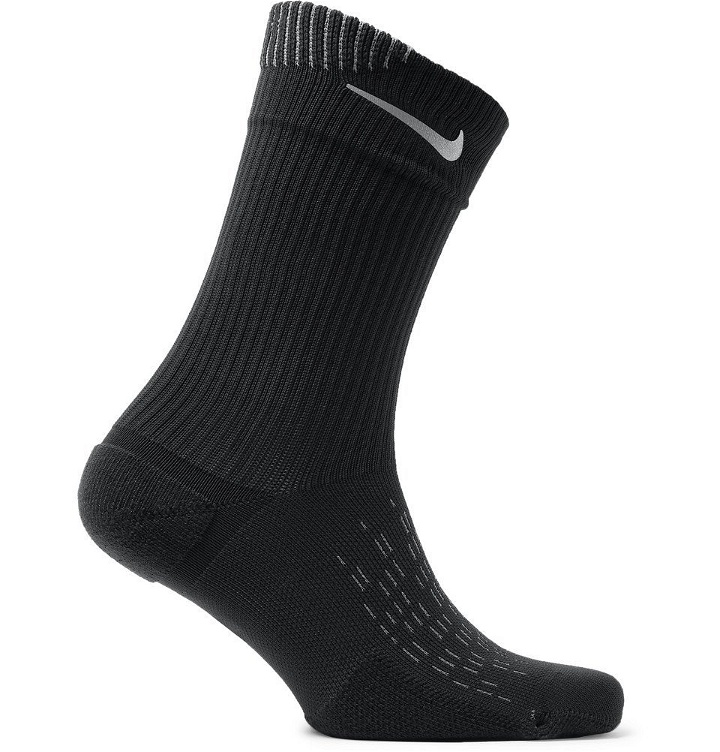 Photo: Nike Running - Spark Cushioned Dri-FIT Socks - Men - Black