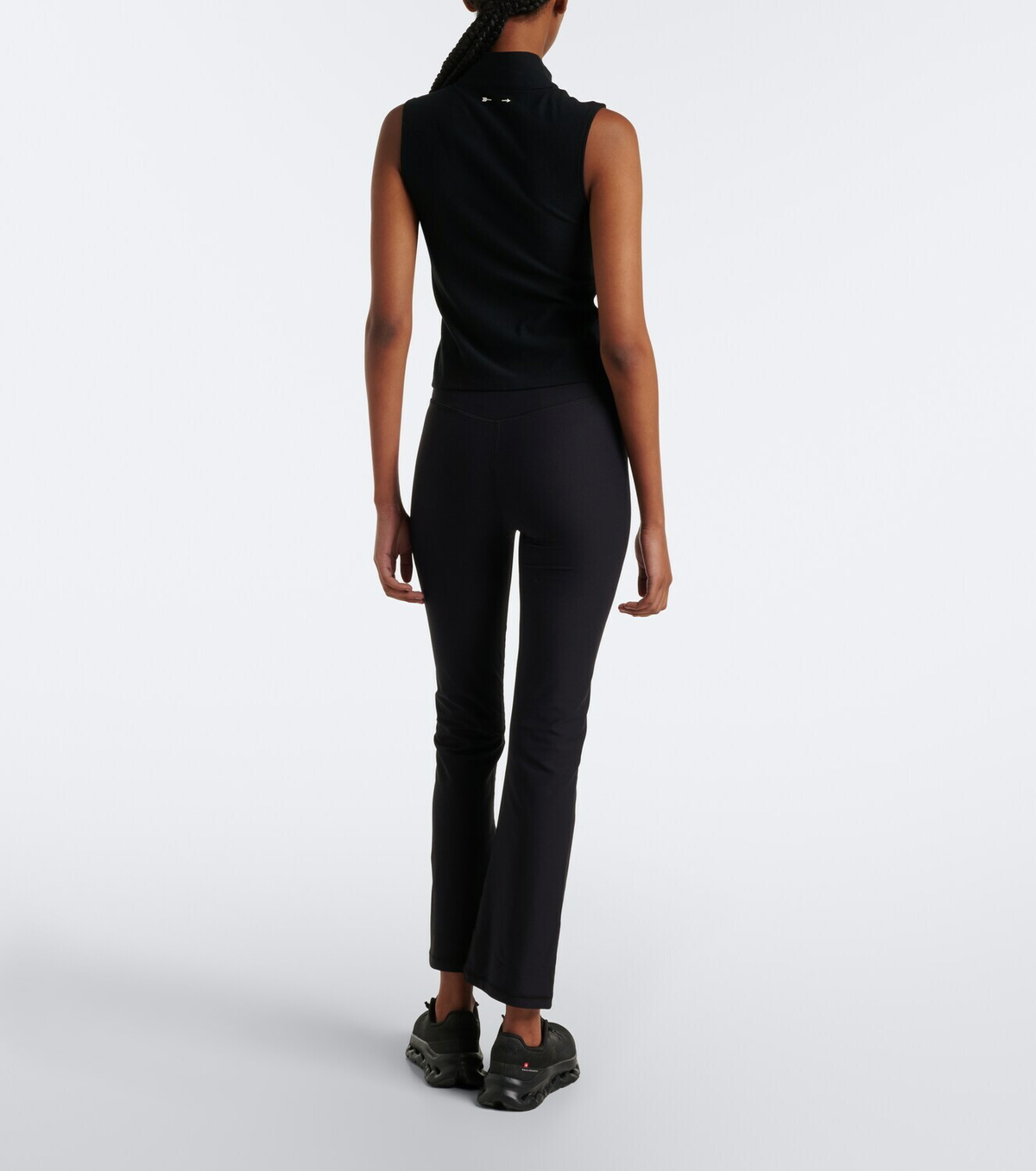 The Upside Peached Thia cropped flared leggings