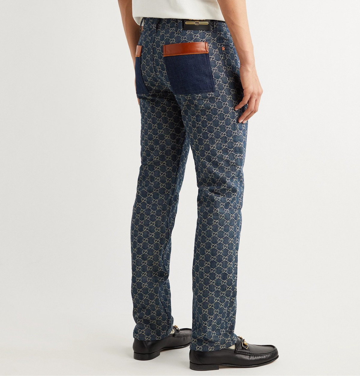 Logo Jacquard Jeans