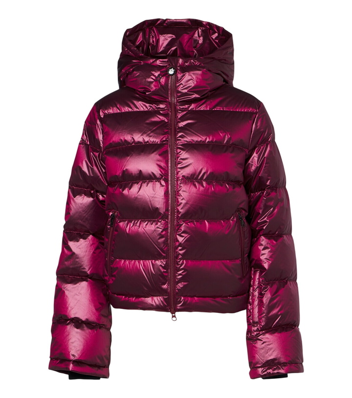 Photo: Perfect Moment Polar Flare cropped down ski jacket