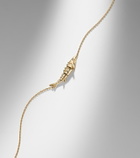 Yvonne Léon Marlin 9kt gold chain bracelet with diamonds