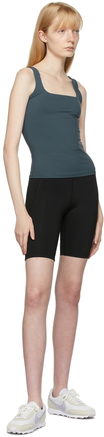 BONDI BORN Navy Nyla Sport Top