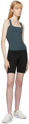 BONDI BORN Navy Nyla Sport Top