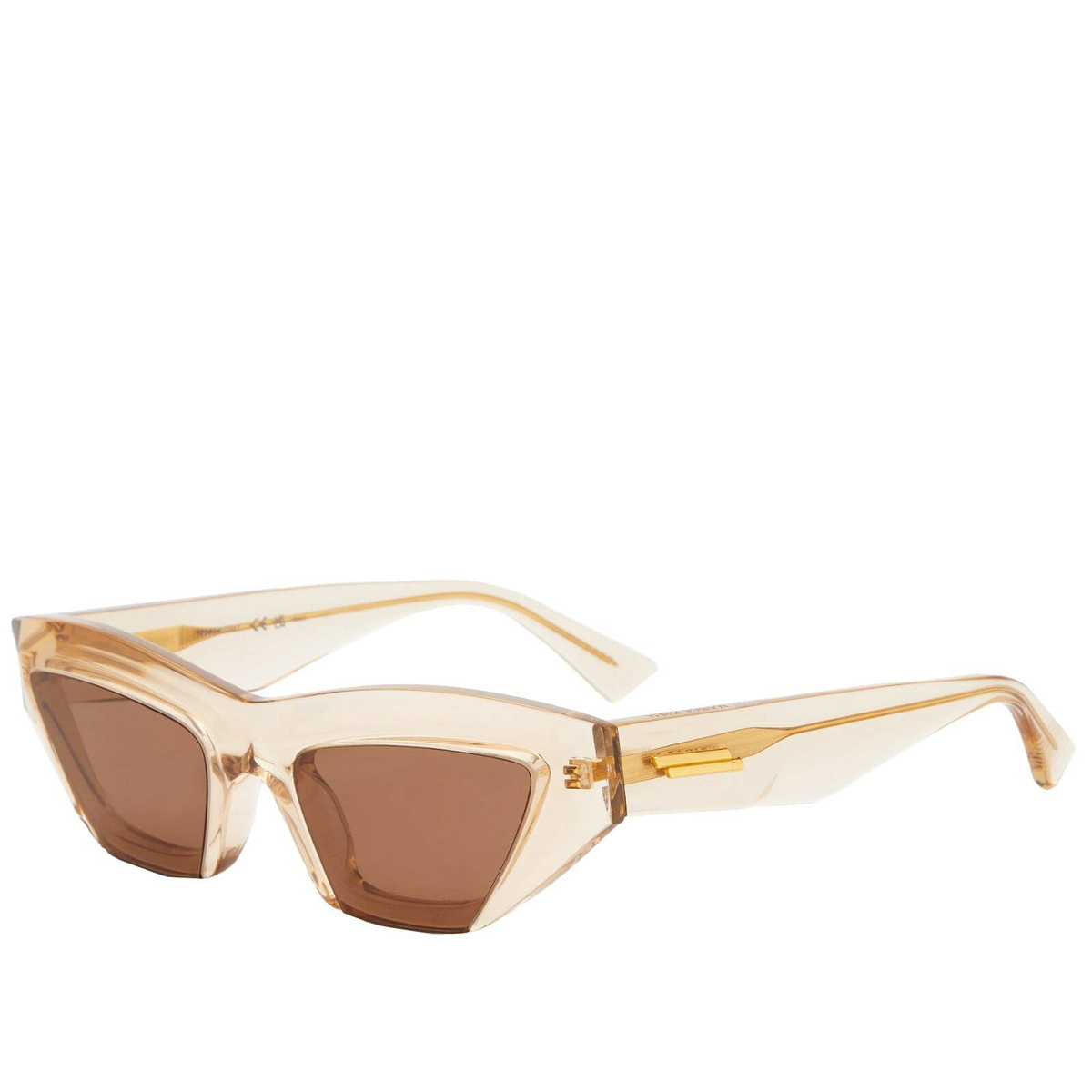 サングラス BOTTEGA VENETA SS25 Woman SUNGLASSES (BV1219S 002 BROWN) Bottega Veneta Eyewear Women's Bottega Veneta BV1219S