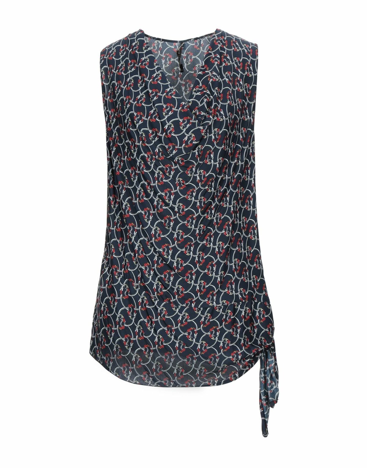 Manila Grace Womens Top Midnight in Blue