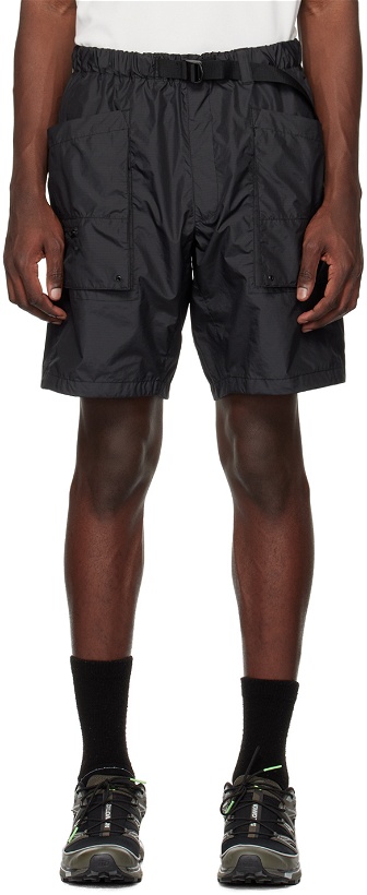 Photo: Goldwin Black Belted Shorts