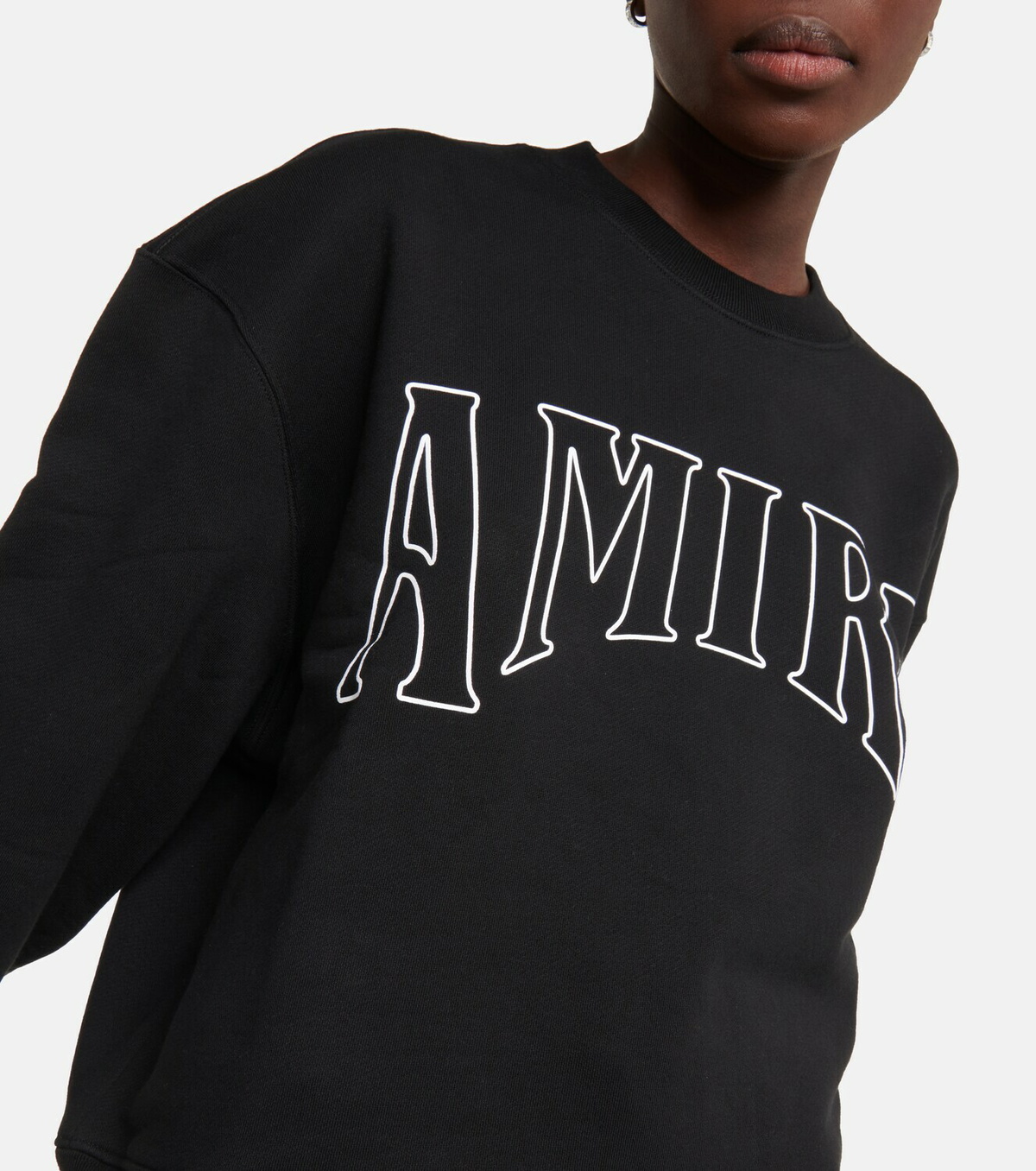 AMIRI Khaki Cotton Sweatshirt