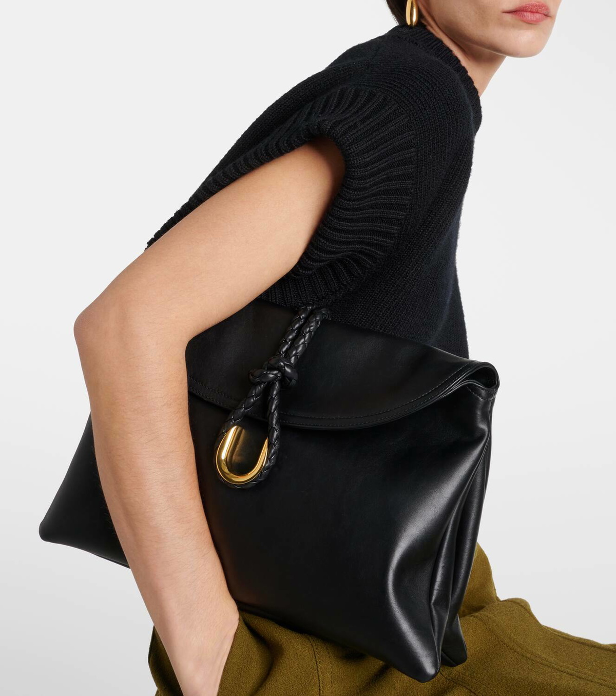 Bottega Veneta Liberta Medium leather crossbody bag Bottega