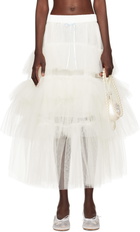 Simone Rocha SSENSE Exclusive Bridal Capsule Tutu Maxi Skirt