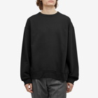 Dries Van Noten Men's Hax Crew Sweatshirt in Black