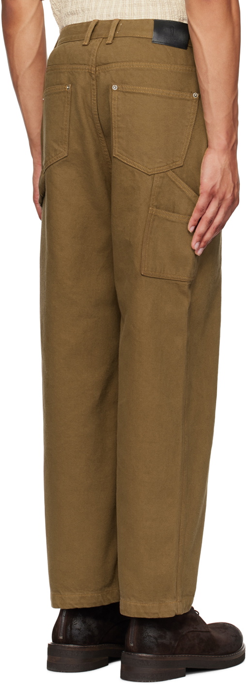 LE17SEPTEMBRE Brown Cargo Jeans