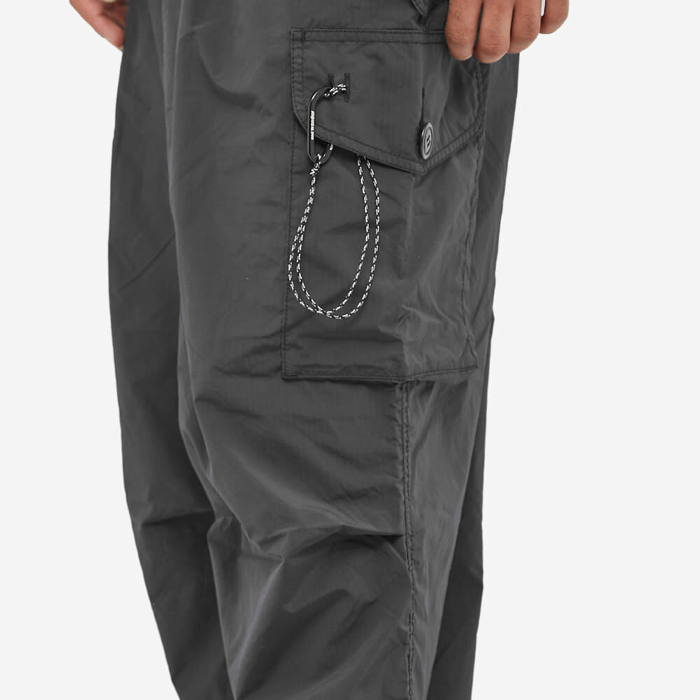 And Wander Men's Wide Cargo Pant in Black and Wander