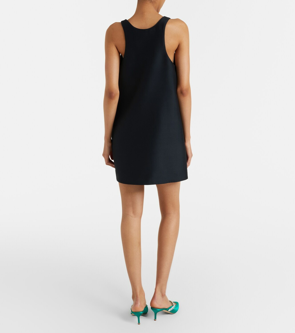 Balenciaga Wool and silk minidress
