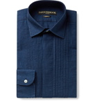 Favourbrook - Bib-Front Linen Shirt - Blue