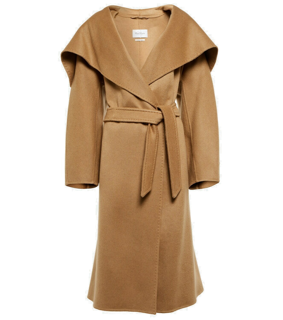 コート Max Mara Jene Wool And Cashmere Wrap Coat MAX MARA Jene wool and cashmere wrap coat - Blue