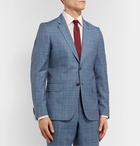 Paul Smith - Blue Soho Slim-Fit Prince of Wales Checked Wool Suit Jacket - Blue