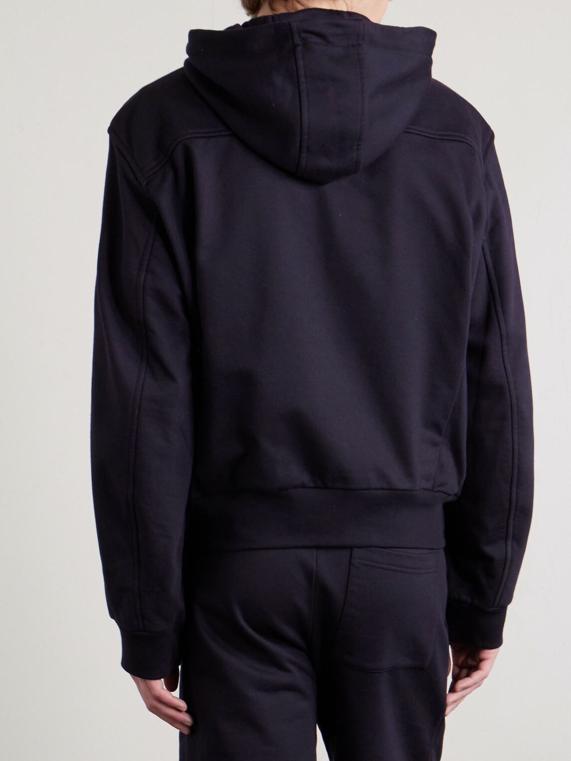 Dries Van Noten - Cotton-Jersey Zip-Up Hoodie - Blue