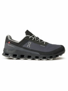 ON - Cloudvista Waterproof Rubber-Trimmed Mesh Sneakers - Black