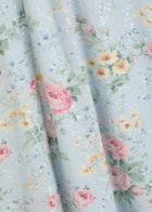 Needle & Thread Pompadour Garden Floral-print Tulle Gown Light Blue